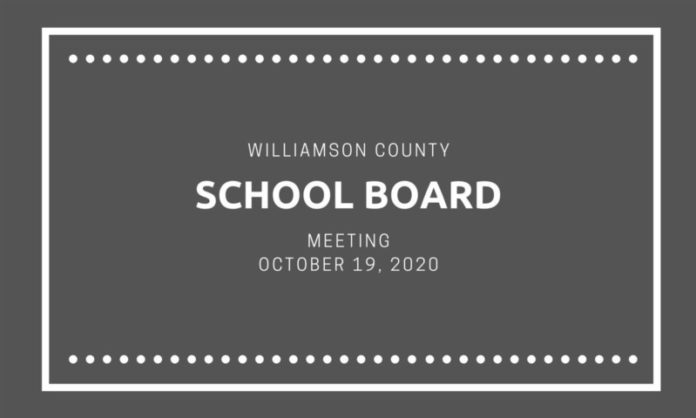 10-19-20 School Board Meeting