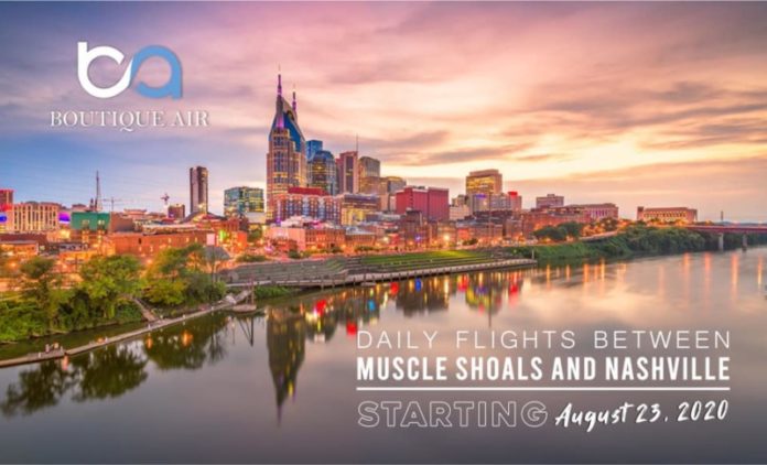 boutique air muscle shoals and nashville