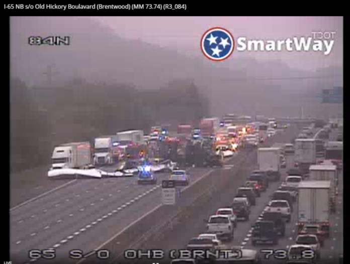 Serious Crash in Brentwood Closes Lanes on I65 Williamson Source