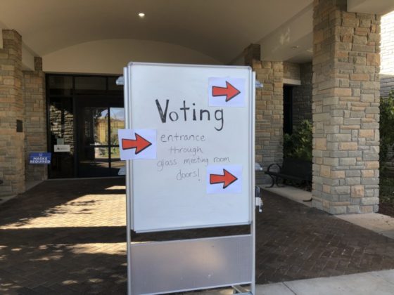 early voting at brentwood library