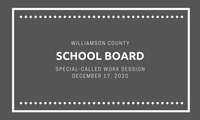12-17-20 School Board Work Session 12-17-20 School Board Work Session