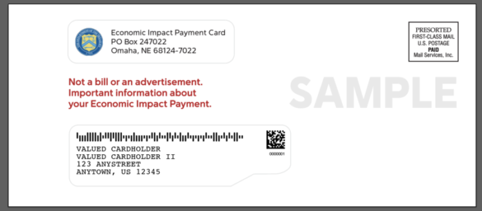 economic impact payment card