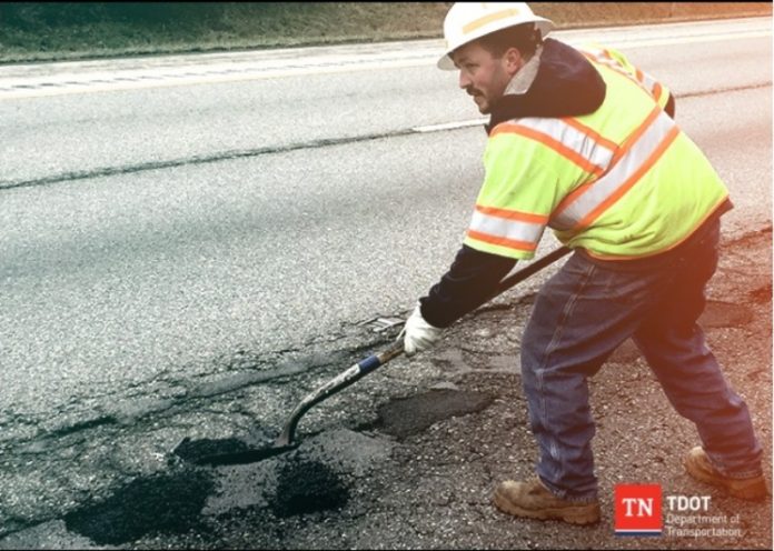 how to repair a pothole