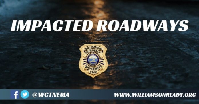 impacted roadways