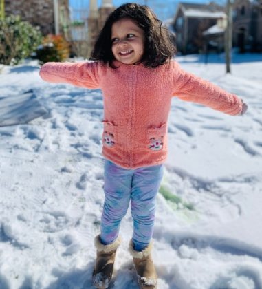 snow day picture from Sirisha Kalagarla