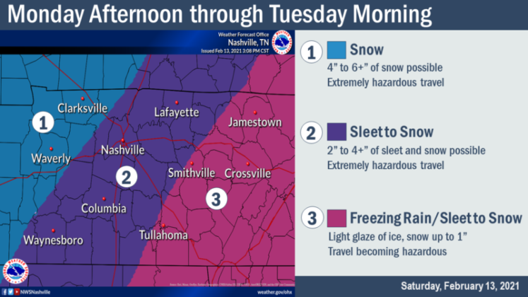 winter weather feb 13