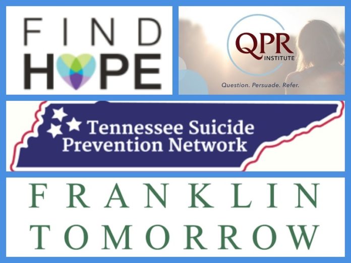 Virtual QPR Suicide Prevention Training to Take Place March 29 & March 31