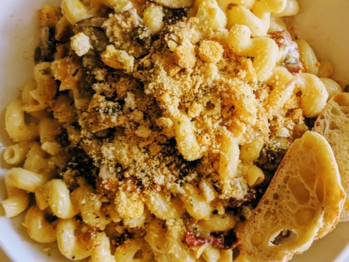 buffalo shripm mac and cheese from bricks cafe mac and cheese at bricks cafe