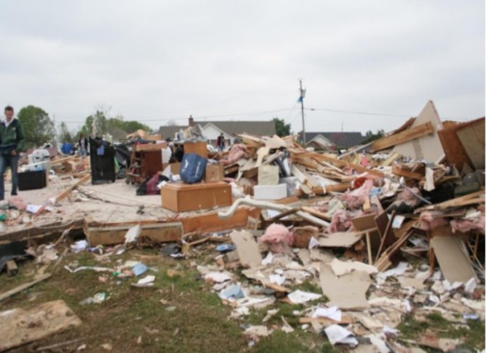 damage from murfreesboro tornado april 10 2009