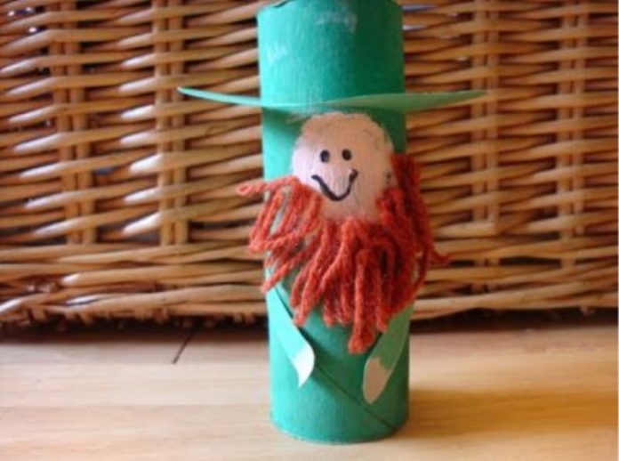 st patrick's day for kids - leprechaun art