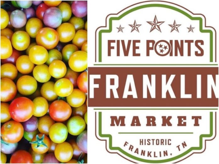 Franklin Five Points Farmer's Market Opens in May