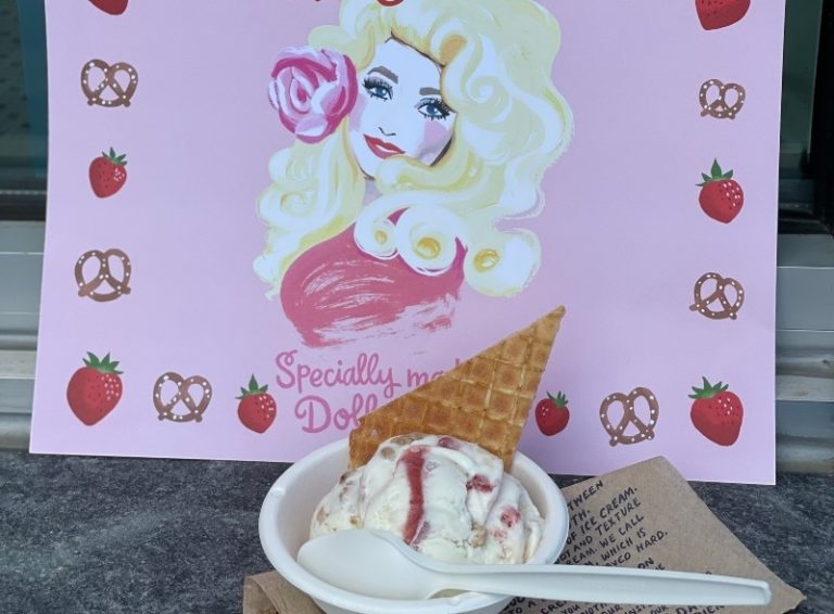 Dolly's Strawberry Pretzel Pie Ice Cream Available Online Thursday