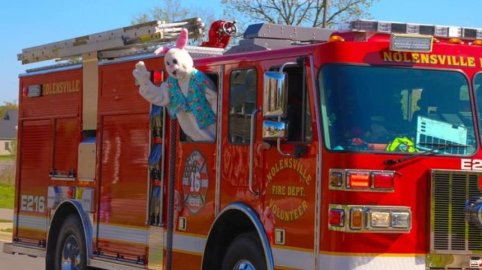 Easter Bunny - Nolensville Fire