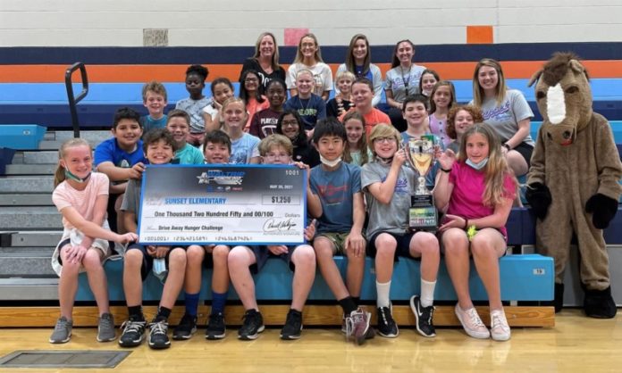 Four Williamson County schools are winning cash prizes for their efforts during the annual Drive Away Hunger Challenge.