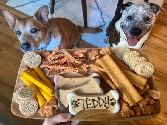 three dog bakery barkuterie board