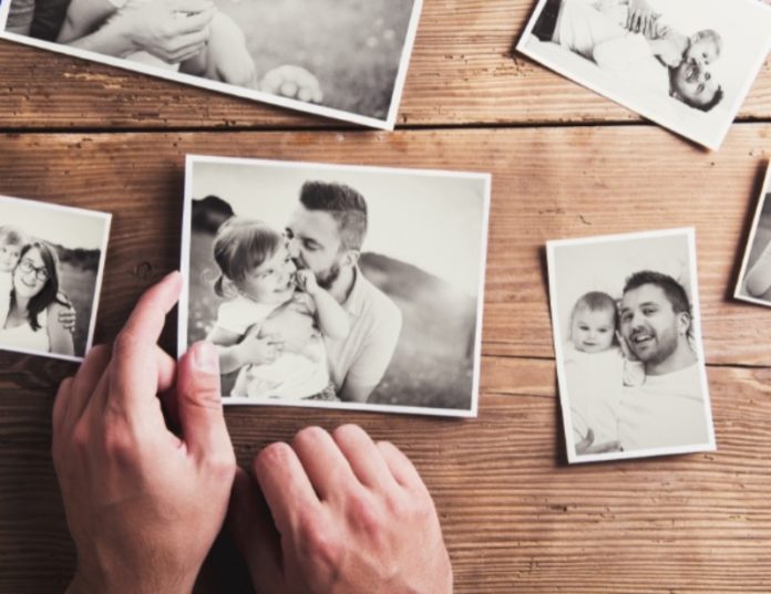 family photos for family time capsule