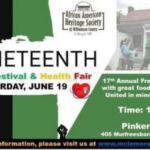 franklin juneteenth event