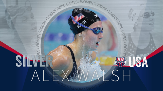 Alex Walsh Olympic Swimming