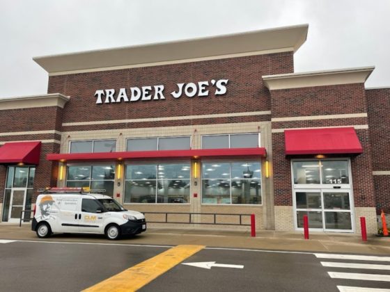 Trader Joe's Franklin Sign is Up