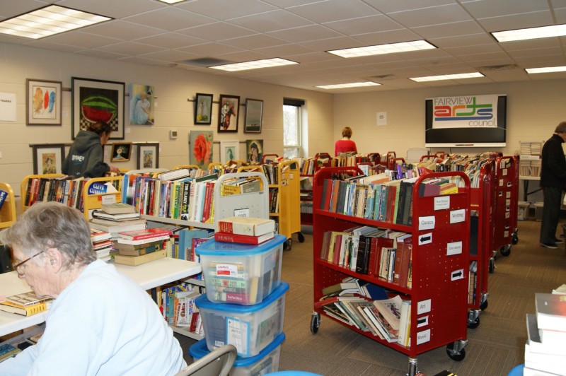 The Friends of the Fairview Public Library Big Book Sale is Back On