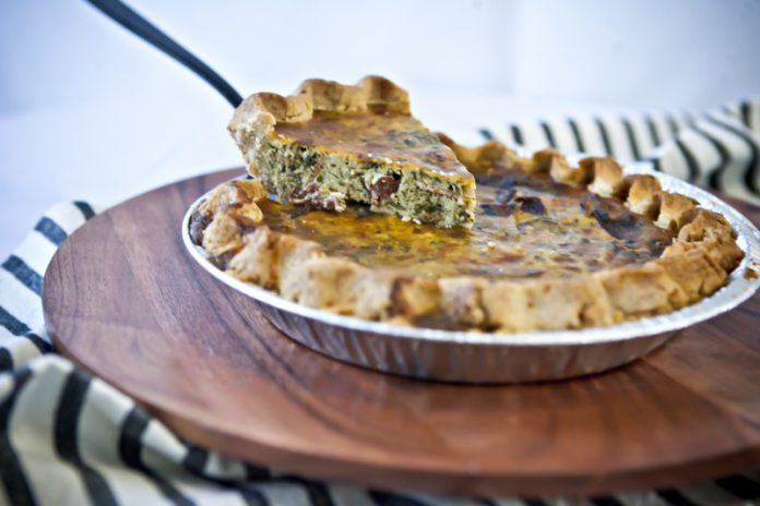 Spinach Bacon Quiche