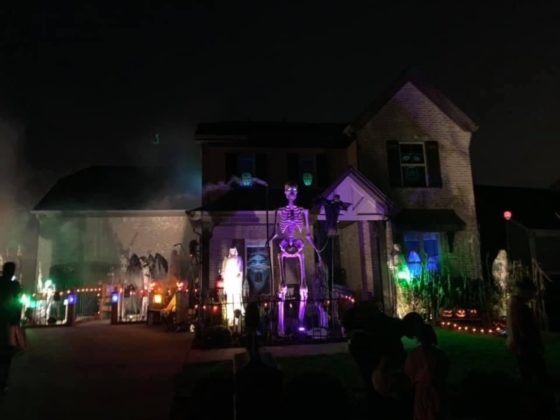 halloween decorations, photo by Cory Vincelli