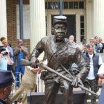 usct statue unveiling franklin