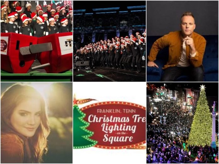 Franklin Christmas Tree Lighting to Feature Matthew West & Layla Tucker