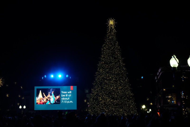 Photos City of Franklin Christmas Tree Lighting Williamson Source