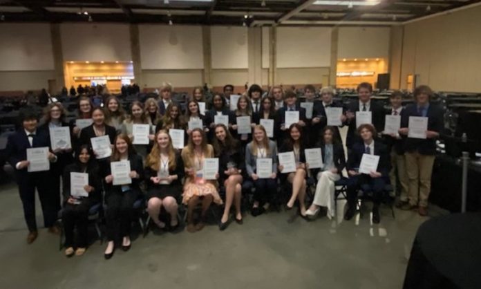 2022 State DECA Winners BHS