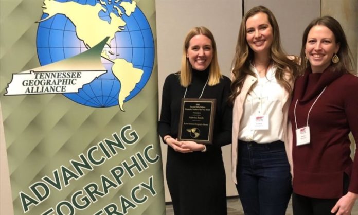 Ravenwood High Educator Named Geography Teacher of the Year