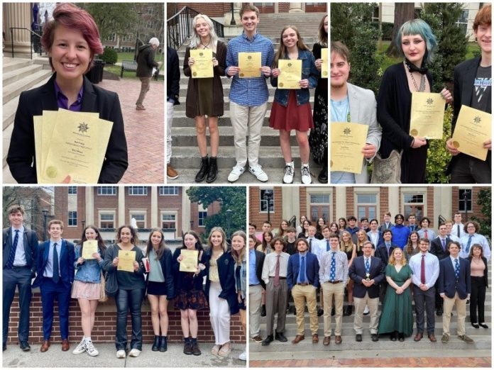 WCS Media Students Earn Accolades from Tennessee High School Press Association