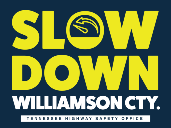 Slow Down Williamson County