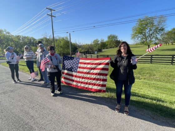 jimmy gentry funeral procession