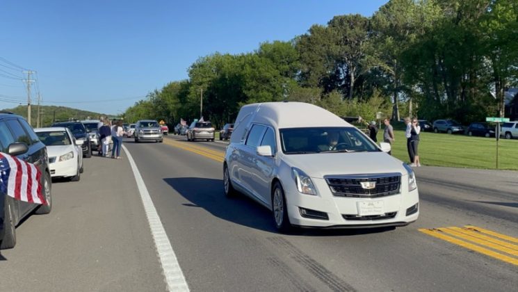 jimmy gentry funeral procession