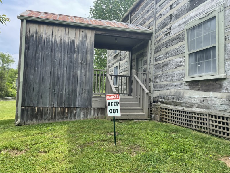 Historic Log Cabin in Crockett Park to be Disassembled Williamson Source