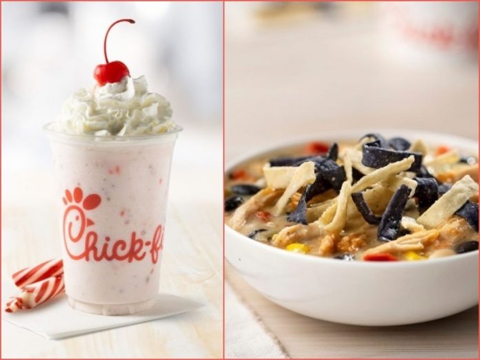 Chick-fil-A Brings Back The Peppermint Chip Milkshake & Chicken ...