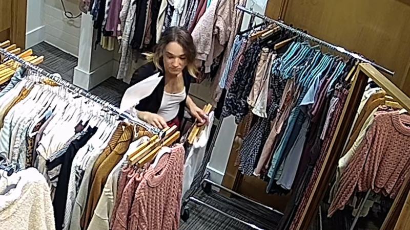 Franklin Police want to identify this woman, after Edelweiss Boutique in the CoolSprings Galleria reported that she shoplifted several pieces of clothing