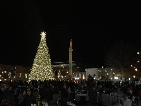 Franklin Tree Lighting 2022