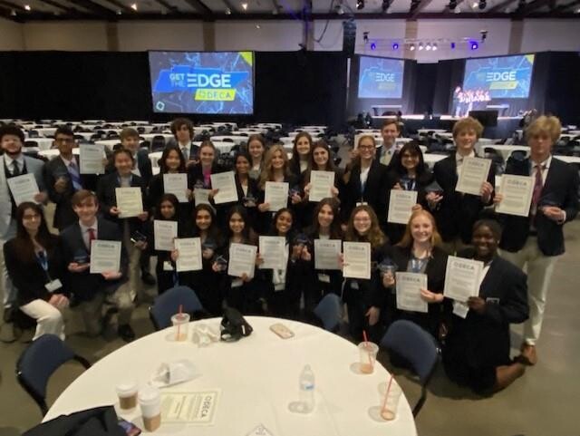 BHS DECA 2023 Group Winners Pic