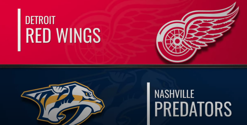 Nashville Predators Beat Red Wings for 2-1 Win - Williamson Source