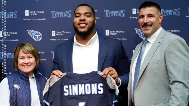 tennessee titans simmons