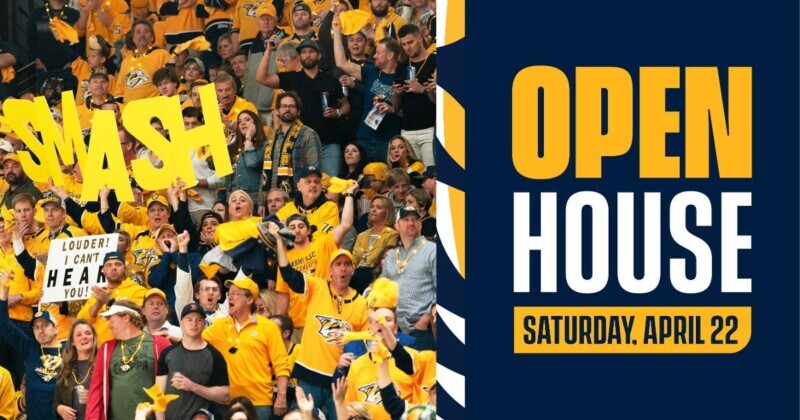 Nashville Predators: Open house provided fun for fans young and old