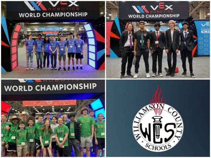 WCS Teams Compete at World Robotics Championship