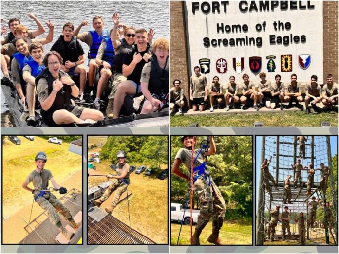 Franklin High Students Attend JROTC Cadet Leadership Challenge