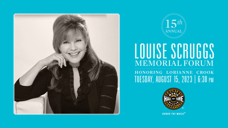 Country Music Hall of Fame® and Museum to Honor Lorianne Crook at ...