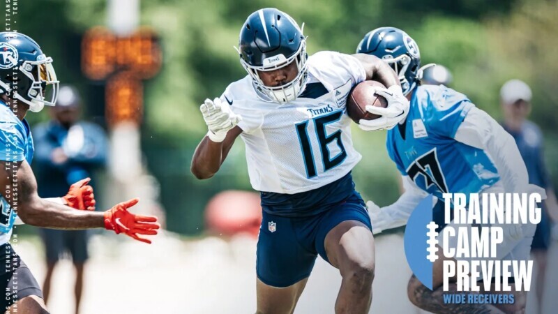 Titans 2023 Training Camp Preview: A Look at the Wide Receivers -  Williamson Source