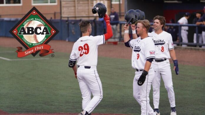 Baseball Earns ABCA Team Academic Excellence Award