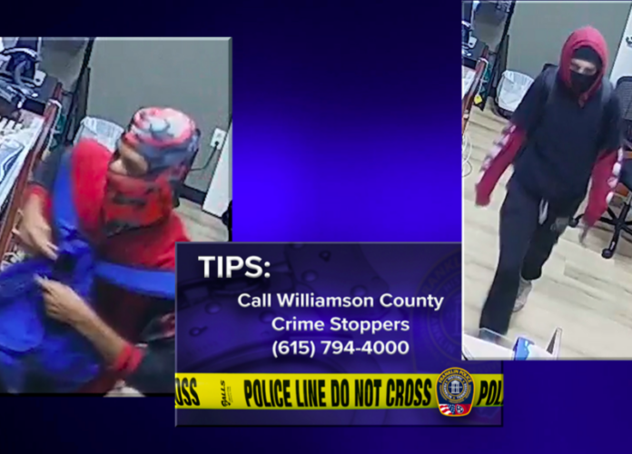 Detectives Investigating Series of Business Burglaries in Franklin