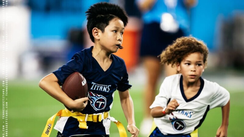 Titans, NFL Celebrate USA Football Month Throughout August